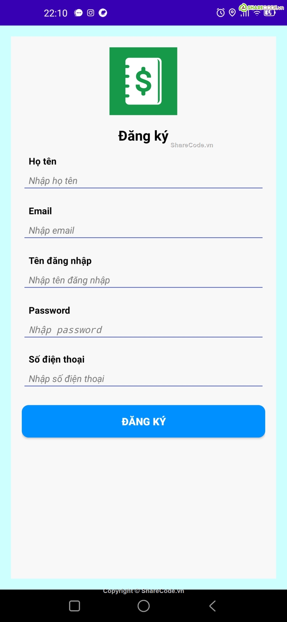 Android bán hàng online,quản lý bán hàng android,Code quản lý bán hàng,Source quản lý bán hàng